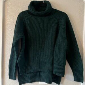 Wilfred Free green turtleneck sweater